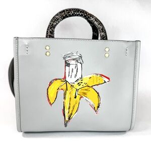 Coach x Jean-Michel Basquiat Rogue 25 Bag Banana Print Snakeskin NWT